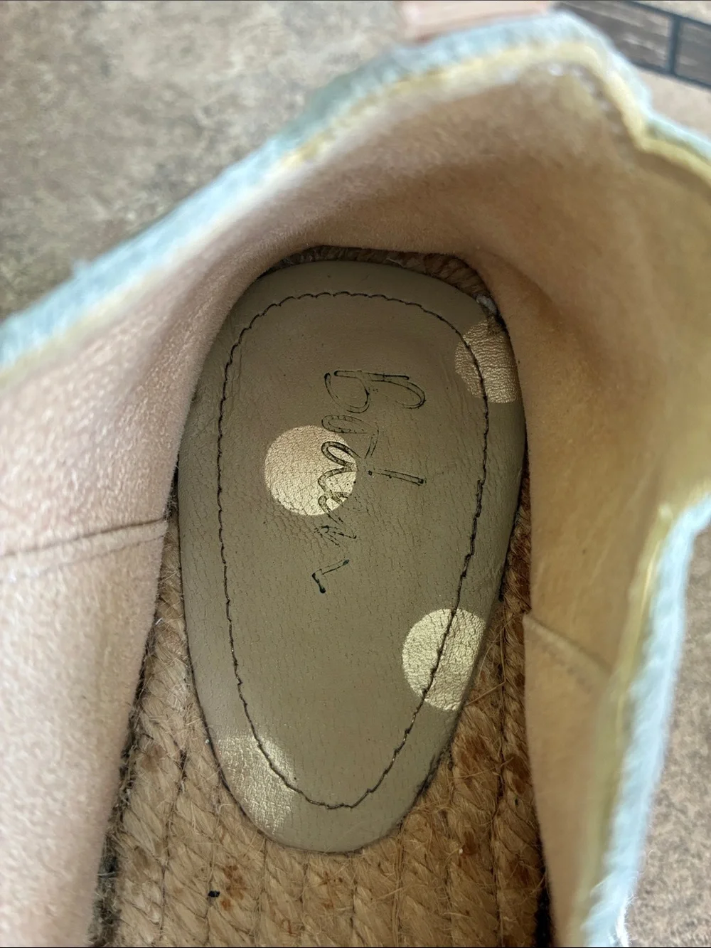 Boden Metallic Silver Espadrille Slip-Ons Scalloped 40/ 8.5